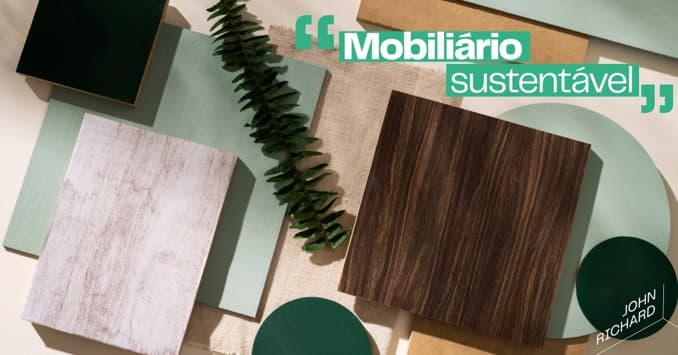 Mobiliário sustentável: como aplicar práticas ESG no design do escritório