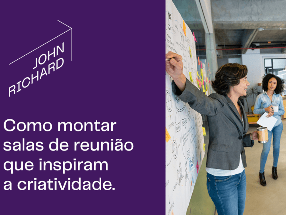 Como montar salas de reunião que inspiram a criatividade Como montar salas de reunião que inspiram a criatividade