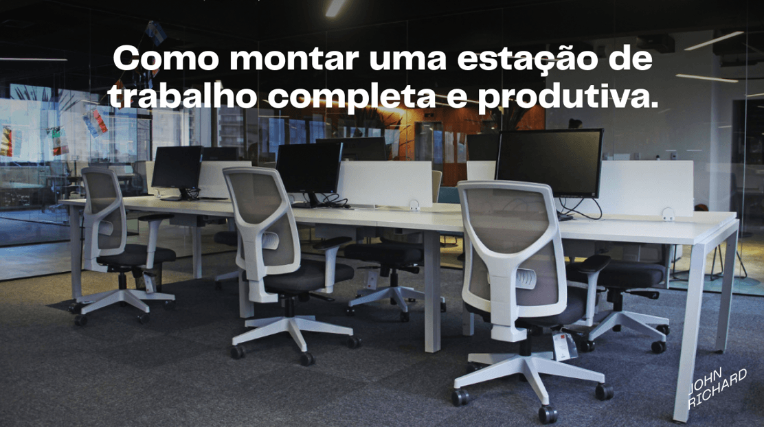 Como montar uma estação de trabalho completa e produtiva. Como montar uma estação de trabalho completa e produtiva.